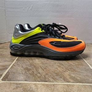 Nike Air Tuned Max mens 7.5 Black Gray Orange Volt DH4793-700 NEW no box